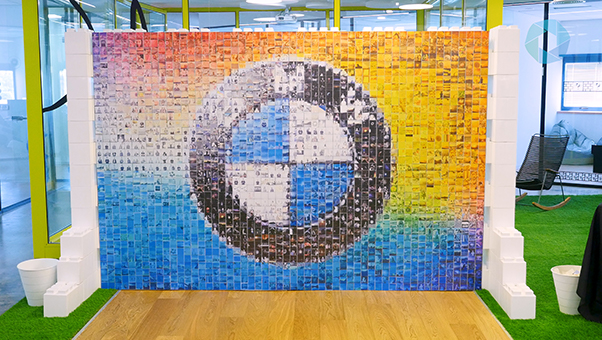 BMW Mosaic Wall